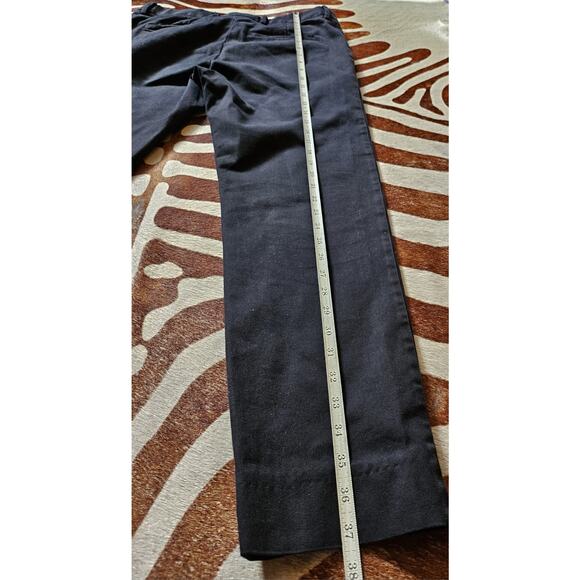 Versace Collection Mens Straight Leg Dress Pants Black EUR 50 Made In Italy 1a - Picture 8 of 8